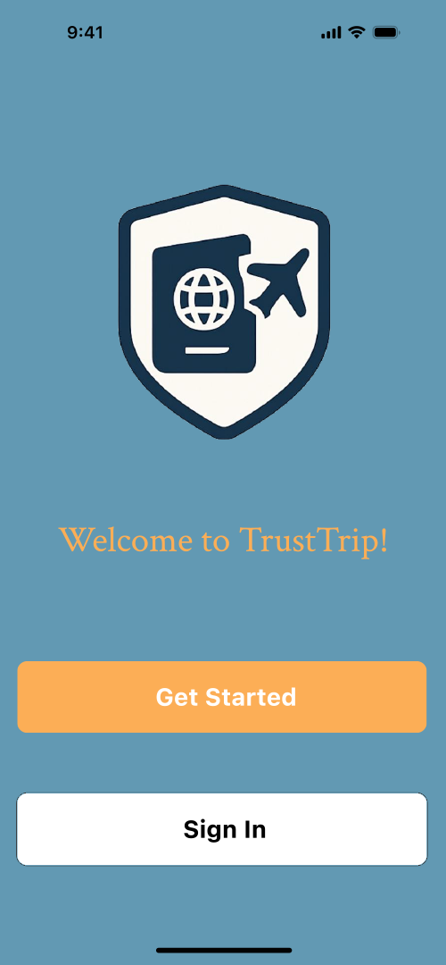 Trust Trip App